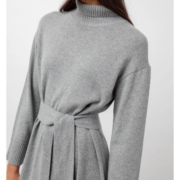 Rails Mila Sweater Dress in Heather Grey NWT - Picture 4 of 10